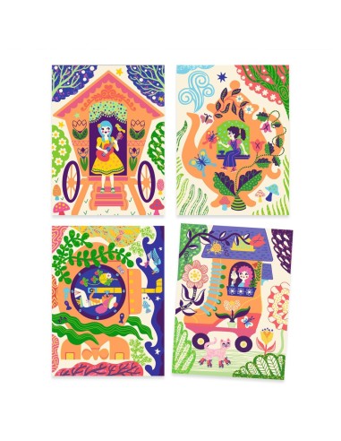 Quadres per rascar - Cases Extravagants