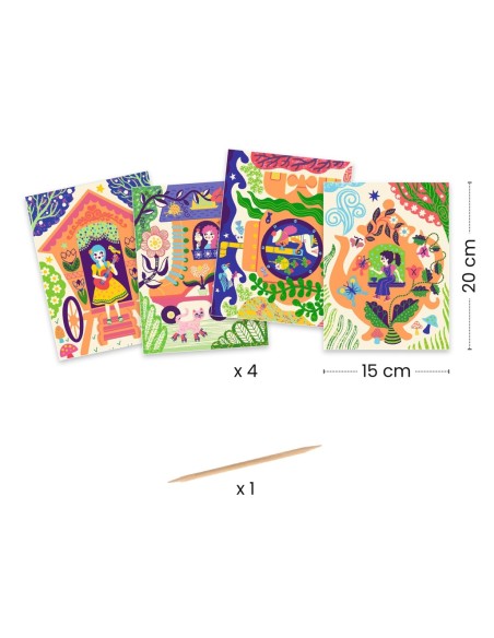 Quadres per rascar - Cases Extravagants