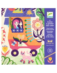 Cuadros para rascar - Casas...