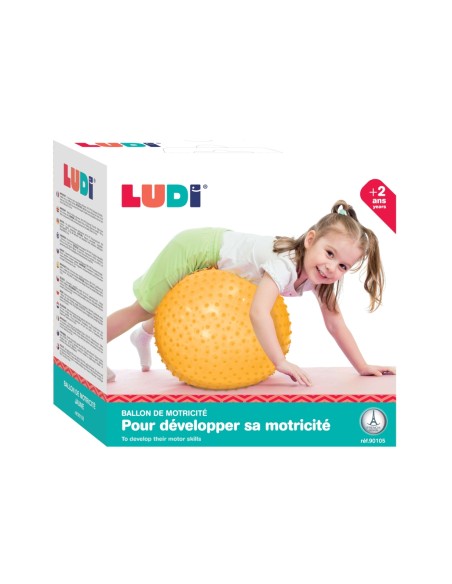 Pelota de motricidad XXL amarilla