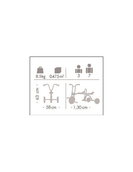 Tricicle Taxi 3-7 anys