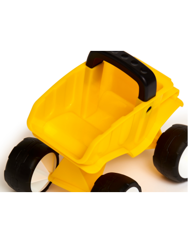 Camió bolquet groc