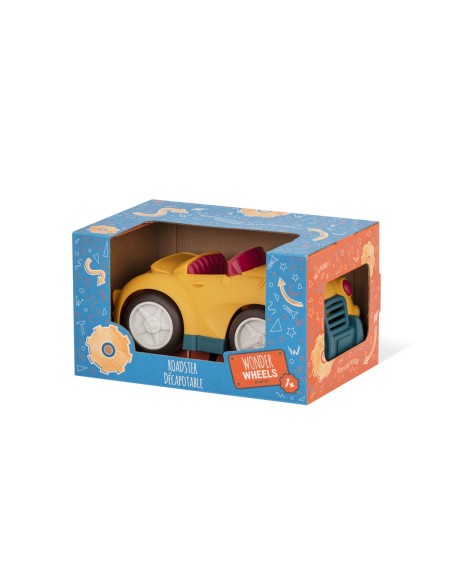 Coche Roadster Amarillo Wonder Wheels
