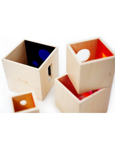 Cubs apilables translúcids