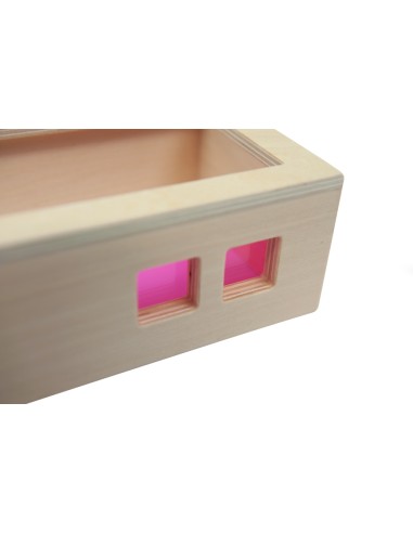 Poble apilable translúcid