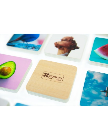 Juego de memoria con fotografías