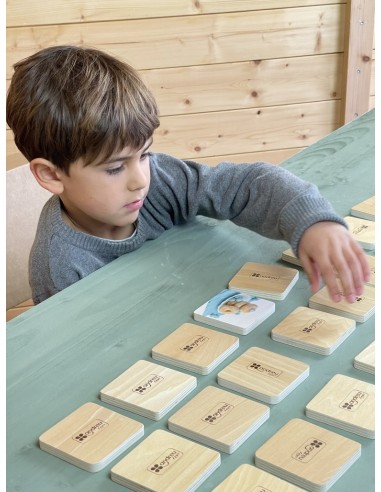 Juego de memoria con fotografías