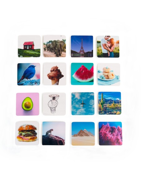 Juego de memoria con fotografías