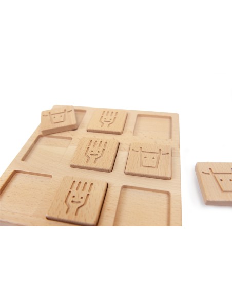 3 en raya con dibujos ancestrales