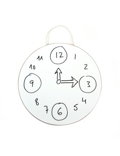 Pizarra circular de doble cara 2