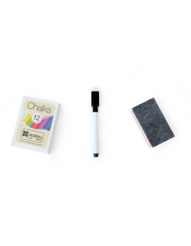 Pissarra circular de doble cara