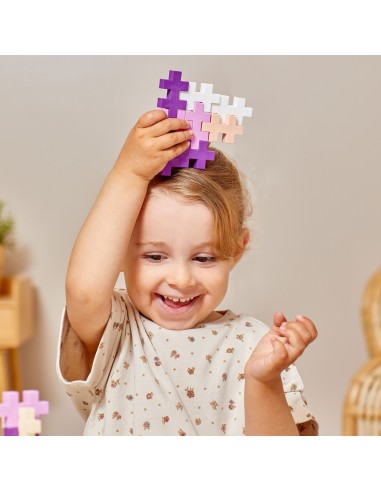 Plus-Plus Cubo Big Bloom 100 piezas