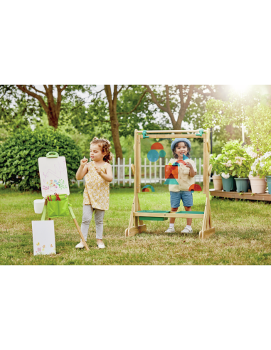 Pissarra de fusta d'exterior