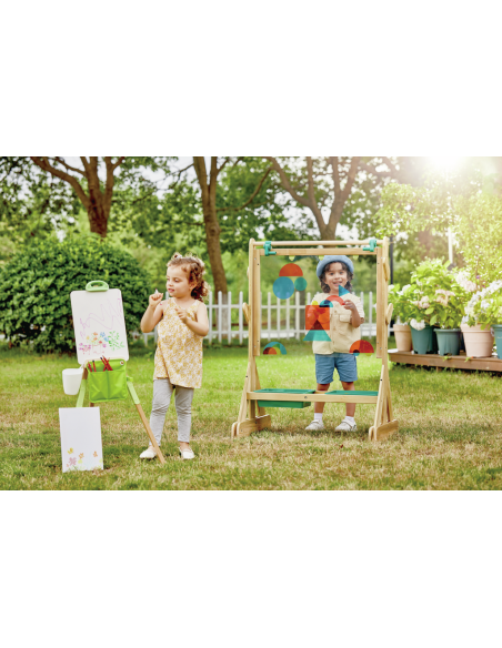 Pissarra de fusta d'exterior