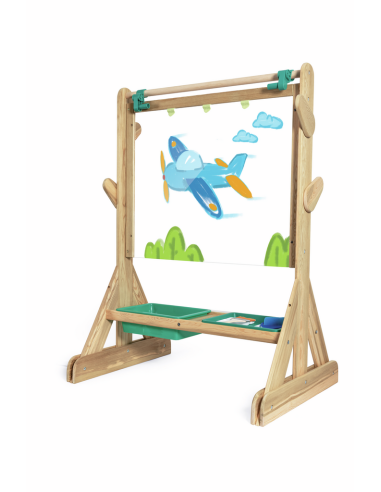 Pissarra de fusta d'exterior