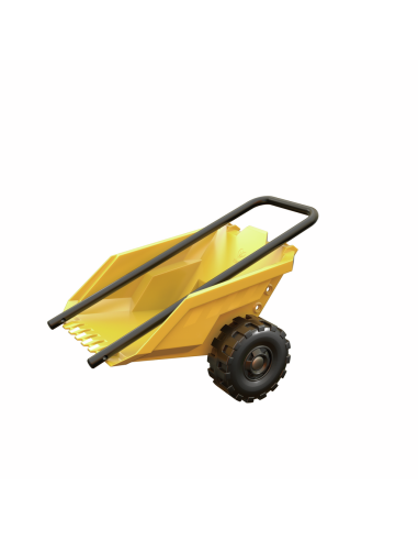 Remolc amb accessoris per a sorra