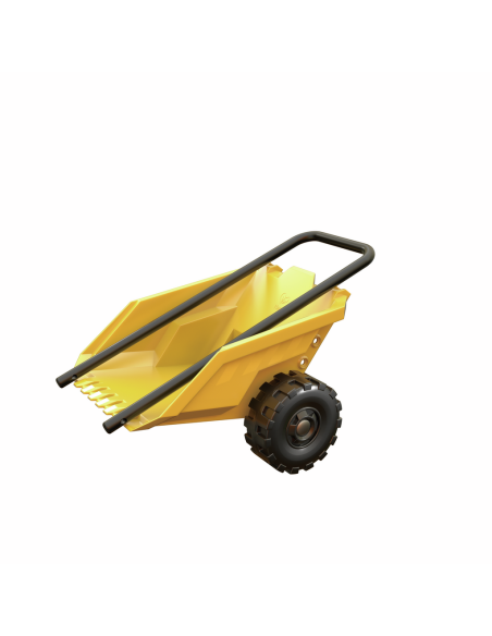 Remolque con accesorios para arena