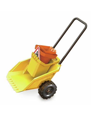 Remolc amb accessoris per a sorra