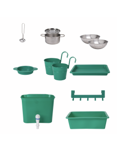 Cocina de exterior de madera 2