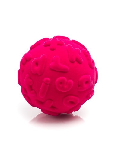 Pelota educativa de caucho natural 10 cm