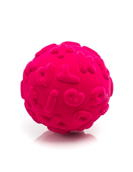 Pelota educativa de caucho natural 10 cm