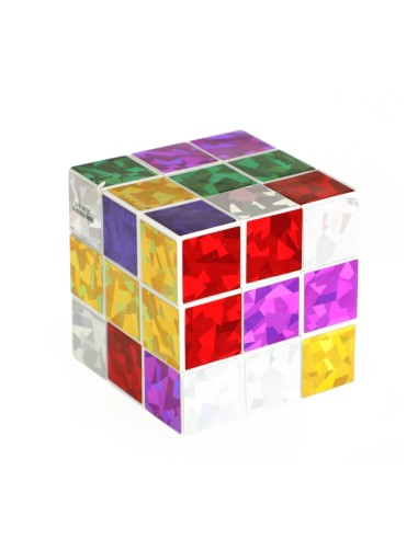 Cub de rubik amb purpurina