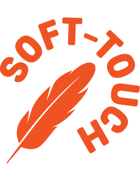 Pelota sensorial de caucho natural - Naranja