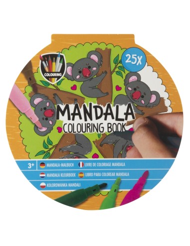 Pintar mandalas - 25 pzs.