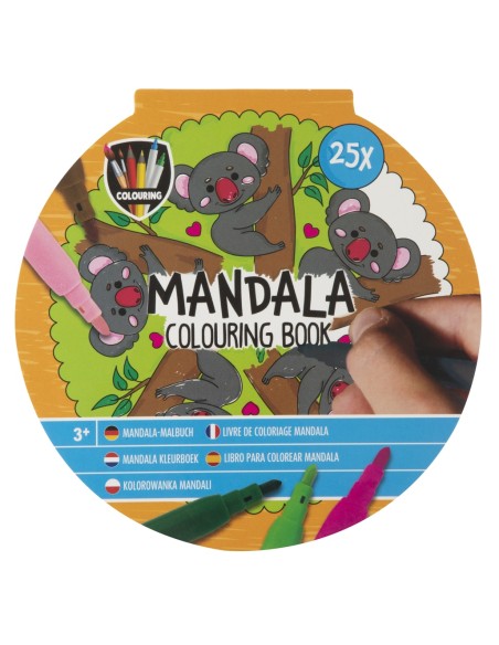 Pintar mandalas - 25 pzs.