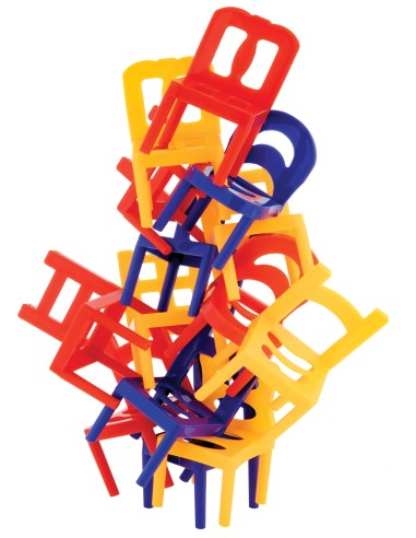 Juego de equilibrio de sillas