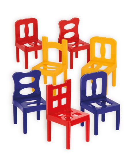 Juego de equilibrio de sillas