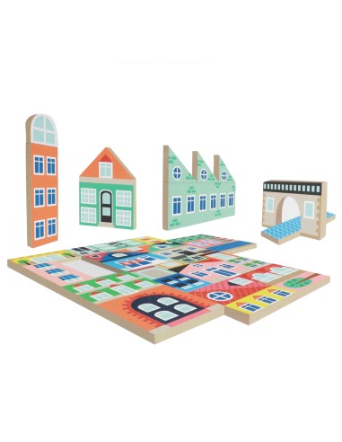 Construcció de fusta - 12 peces