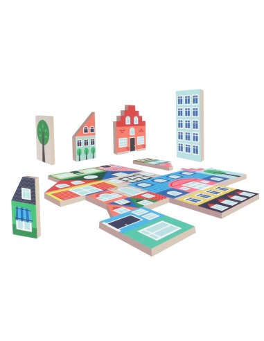 Construcció de fusta - 12 peces