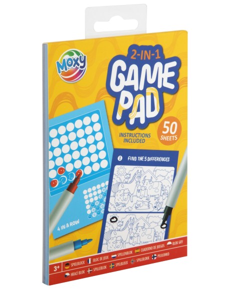 Cuaderno de juegos - 50 páginas