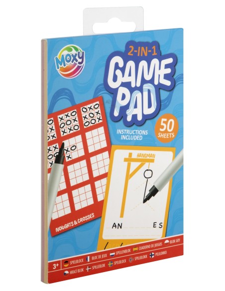 Cuaderno de juegos - 50 páginas