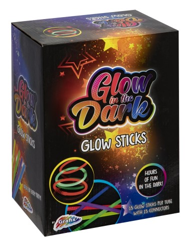 Palos que brillan en la oscuridad - 15 u