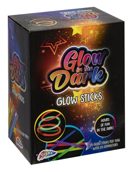 Palos que brillan en la oscuridad - 15 u