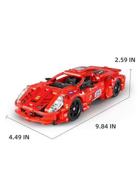 iM.Master Coche de carreras rojo - 437 piezas