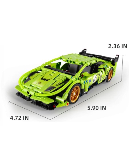 iM.Master Coche de carreras verde - 457 piezas