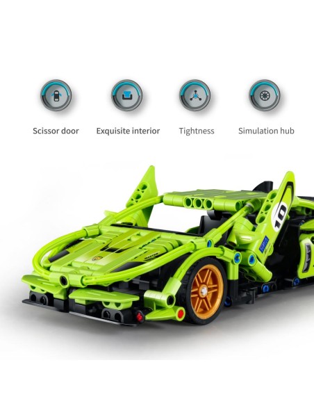 iM.Master Coche de carreras verde - 457 piezas