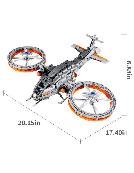iM.Master Aeronave de caza - 817 piezas