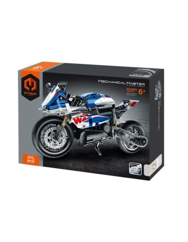 iM.Master Moto de carreres blava -...