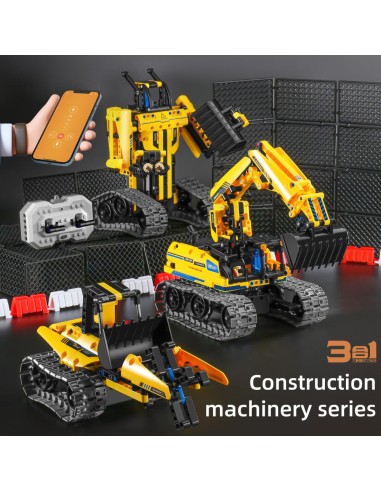 iM.Master Excavadora y robot...