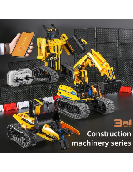 iM.Master Excavadora y robot radiocontrol - 430 piezas