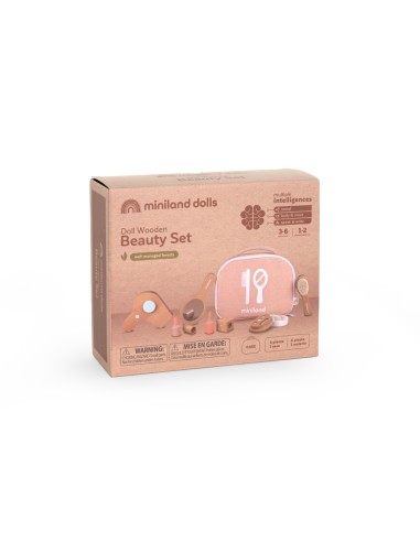 Set de peluquería de madera