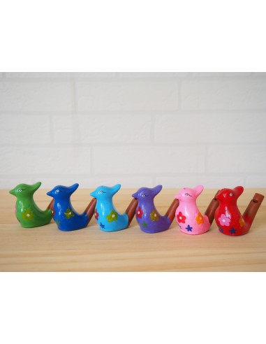 Pájaro porcelana agua