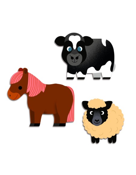 Adhesius Animals de la Granja - 62 u.