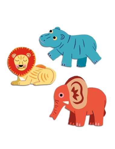 Pegatinas Safari - 62 u.