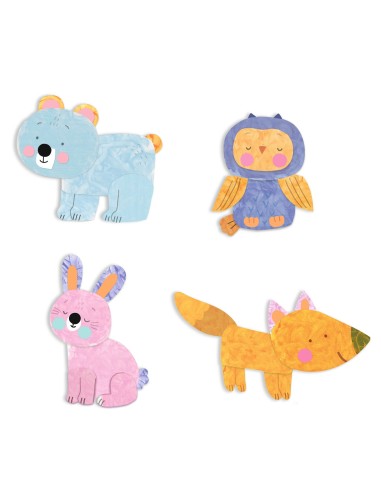 Pintura para dedos Animales