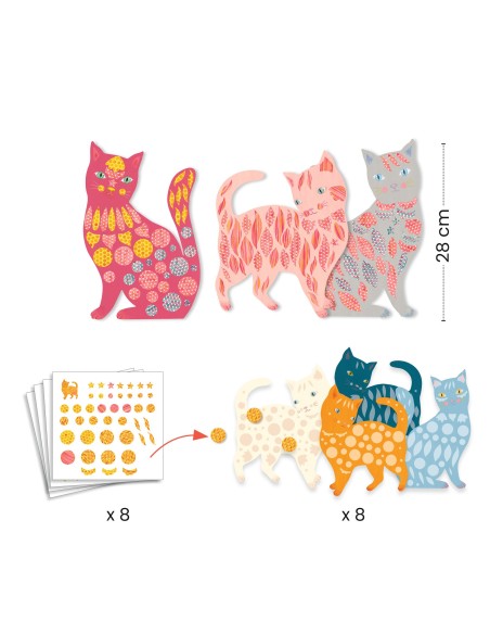 Crear amb paper - Els Gatets de l'Elodie